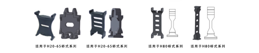 25加強型拖鏈分隔片圖